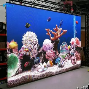 フルカラー屋内屋外ジャイアントステージLEDビデオウォール500x 500mm P2.6 P2.9 P3.91P4.81防水レンタルLEDディスプレイ在庫あり