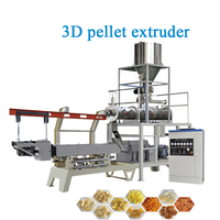 Ligne de production de granulés pour snacks, machine de traitement de chips 2D et 3D, usage commercial