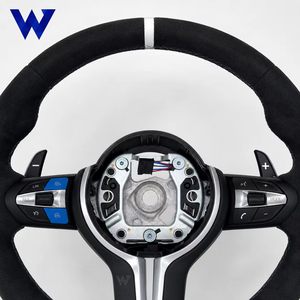 Volant en suède intégral pour <span class=keywords><strong>BMW</strong></span> <span class=keywords><strong>X1</strong></span> X3 X4 X5 X6 F10 F18 F11 F12 F30 F20 M2 M3 M4 M5 M6 X5M X6M F80 F82 F34 E46 - <span class=keywords><strong>Prix</strong></span> de gros - Product Image 5