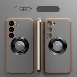 כיסוי מקורי רך נגד נפילה מטען אלחוטי מגנטי נרתיק טלפון מעור Pu לגלקסי S24 אולטרה - Product Image 3