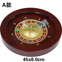 Roulette de jeux professionnelle en bois massif, style russe, pour gauchers, collection