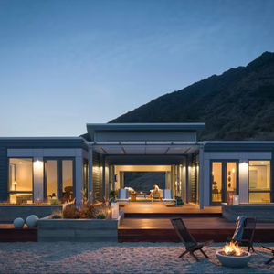 TOPPRE Maison préfabriquée <span class=keywords><strong>de</strong></span> haute qualité à faible coût, 2 étages, 3 chambres, kit <span class=keywords><strong>de</strong></span> maison préfabriquée, ossature en acier léger, villa préfabriquée, villa australienne - Product Image 1