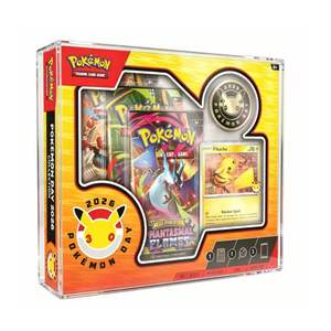 Pokémon TCG 2026 Pokémon Day 30° Anniversario Espositore in Acrilico per Box <span class=keywords><strong>Pikachu</strong></span> e Contenitore da Collezione - Product Image 4