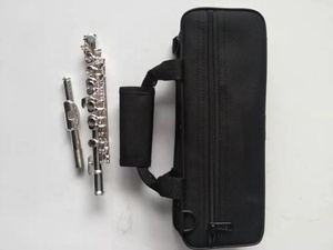 <span class=keywords><strong>Flauta</strong></span> Piccolo Estilo Americano en Clave de Do, Niquelada, con Estuche de Madera - Product Image 6