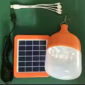 Lanterne portable rechargeable, lampe de camping solaire 20W, vente directe d'usine, éclairage d'urgence - Product Image 2