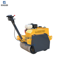 Mini-compacteur routier manuel à tambour unique de 500 kg, fabriqué en Chine, à bas prix