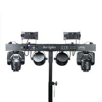 Barre de lumière portable LED Par Laser ILS FX Butterfly Strobe Wash avec DMX, support et sac de transport pour DJ, soirées et événements disco