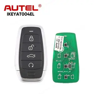 Autel Machine IKEY 4 tombol kunci Universal Pintar digunakan dengan mesin salinan pemrograman kunci mobil Altra KM100 IM508S IM608