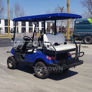 Carrito de Golf Eléctrico Ecológico de 4 Plazas, Batería de Litio de 72V, Cero Emisiones, Larga Vida Útil, para Áreas Públicas - Product Image 6