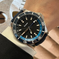 Montre pour homme Midot étanche, très vendue, boîtier en acier inoxydable, aiguilles lumineuses, classique, chronographe sport en nylon