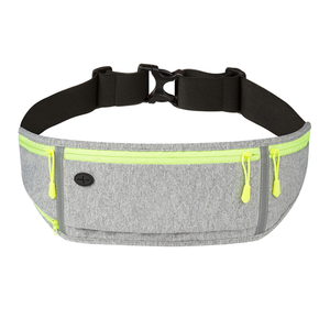 वाटरप्रूफ एंटी-चोरी आउटडोर कमर बैग खेल जिपर बंद फेनी पैक के साथ लोगो बाम जेब चलाने वाले फोन कमर बेल्ट पैक - Product Image 5