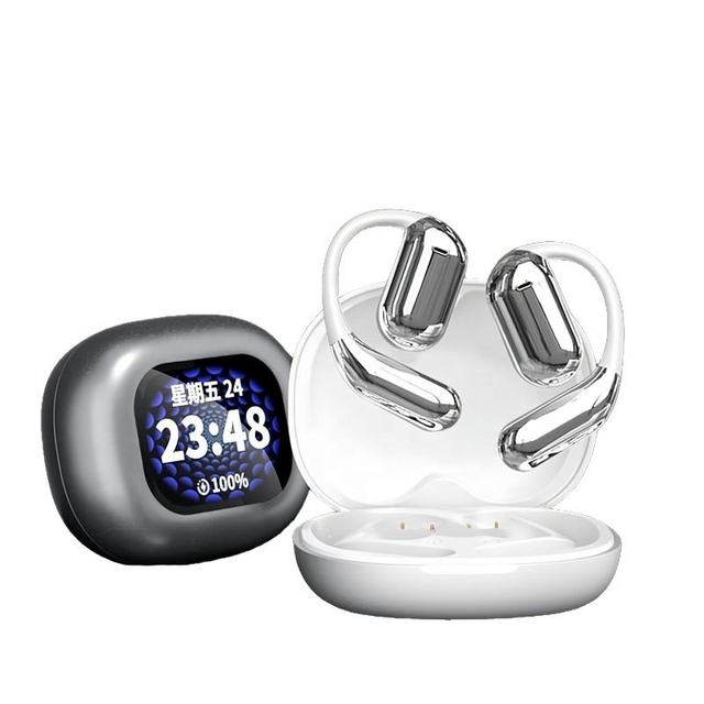 AI Sports Earphones Two-Way Translator HD Sound Smart Screen Business Travel AI Real-Time Translation Earbuds
