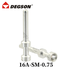1PCS DEGSON GD Heavy-duty Connecteurs Aiguille à sertir Heavy FutPin Gild Mâle ou Femal  16A-SM-SF-GM-GF-0.37-0.5-0.75-1.0-1.5-2 - Product Image 6