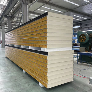 Panneaux muraux intérieurs en PU de 100 à 200 mm avec <span class=keywords><strong>isolation</strong></span> en PU/PIR, panneaux sandwich d'angle, matériaux de construction écologiques pour chambre froide - Product Image 5