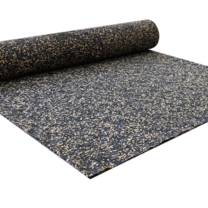 Tapis d'isolation <span class=keywords><strong>acoustique</strong></span> en liège et caoutchouc, résistant aux chocs, pour cinémas maison professionnels, sous-couche en rouleau de liège et caoutchouc <span class=keywords><strong>acoustique</strong></span> - Product Image 3