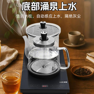 กาต้มน้ำไฟฟ้า AUX ขนาด 0.8 ลิตร พร้อมระบบเติมน้ำอัตโนมัติในตัว พร้อมฟังก์ชั่นชงชาและระบบป้องกันการต้มแห้ง - Product Image 3