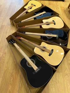 Offre Spéciale 40 pouces tilleul tilleul guitare acoustique pour débutant usine vente directe <span class=keywords><strong>pas</strong></span> <span class=keywords><strong>cher</strong></span> prix Caesar X-400C - Product Image 6