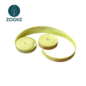 Cinta de garnitura eléctrica ignífuga amarilla 18mmx3000m de gasa de aramida y lino de baja extensibilidad 220V MK8 MK9 - Product Image 2