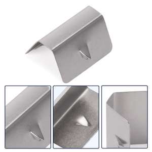Déflecteur universel pour vitres de voiture en alliage d'aluminium argenté, fixation adhésive 3M, protection contre le soleil et la pluie - Product Image 4
