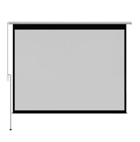 Écran de Projection électrique, encastré dans un mur, 100 pouces, 16:9, Projection motorisée, livraison gratuite