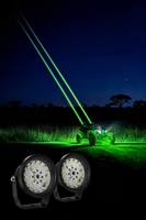 Lumina 12V 24V Projecteurs laser tout-terrain à faisceau large vert et blanc, faisceau de tracteur, projecteur laser Alien, projecteur de recherche aérienne pour Camion, SUV, UTV, ATV