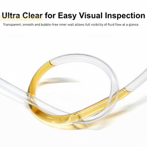 Tuyau en PVC de qualité alimentaire, transparent, flexible, sans BPA, non toxique, résistant aux UV, renforcé, souple, pour l'eau potable - Product Image 3