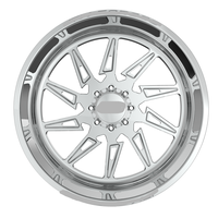 Jantes de camion forgées sur mesure SL 28X12 28X14 20X12 26X14 Super Single Deep Concave Polished avec 8X170 6X135 pour Ford F150 F250