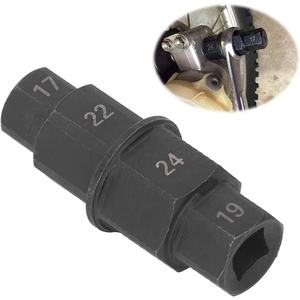 Outil pour axe hexagonal de <span class=keywords><strong>moto</strong></span>, adaptateur de douille robuste pour roue avant, outils de réparation de <span class=keywords><strong>moto</strong></span> - Product Image 6