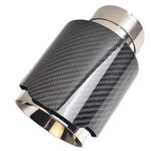 ปลายท่อไอเสียสแตนเลสแบบปลายเดี่ยว หนา 1 มม. สำหรับ Abarth รุ่น Universal ขัดเงาแบบกระจก - Product Image 2