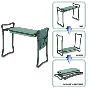Silla Plegable para Jardín con Metal y Tela para Jardinería - Product Image 2