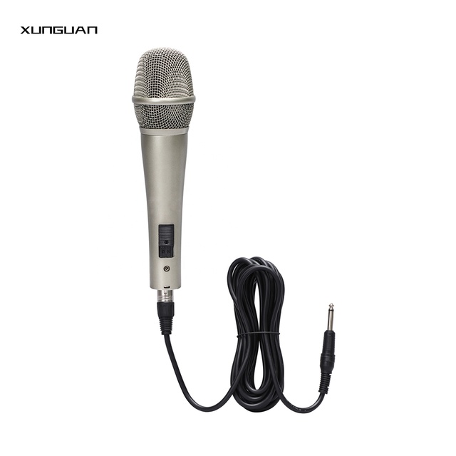 Y8 Professional Metal Wired Dynamic Microphone Karaoke Mic for Teaching/Church