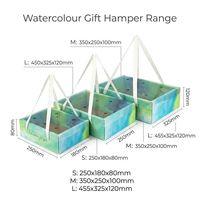 Boîte cadeau personnalisée auto-érectible pour fruits et fleurs, avec couvercle transparent en carton ondulé, pour l'emballage des myrtilles, raisins et kiwis