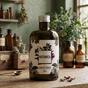 BOTANICA-FIORI DI IBISCO Extrait Liquide Filtré Non Alcoolisé de Fleurs d'Hibiscus Rouge Rubis Rafraîchissant et Hydratant - Product Image 3
