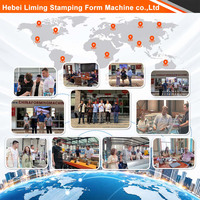 Machine automatique de fabrication de tuiles et de tôles métalliques Hebei Liming PV4 PV5 PV6 pour le Chili