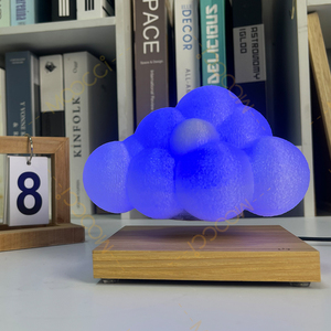 Lámpara de Escritorio Decorativa para Oficina, Lámpara Nocturna Impresa en 3D, Nube Flotante de Levitación Magnética para el Hogar y la Habitación - Product Image 3