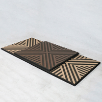 Panneau acoustique en polyester écologique à prix de gros pour la décoration murale