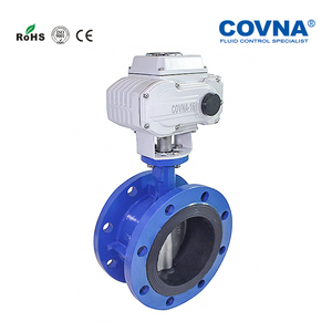 Van Bướm Điện Covna Mặt Bích Cơ Giới DN50 DN400 EPDM Con Dấu - Product Image 3