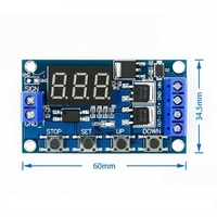Circuit de temporisation cyclique BSSY avec double tube MOS, carte de contrôle remplaçant le module relais 12/24V, fabriqué en Chine BSc)