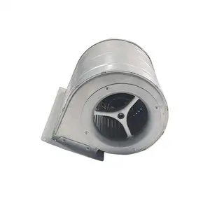 Silent Electric Small Industrial Extractor Radial Ventilation Suction Exhaust Fan Centrifugal Blower Silver DC Stainless Steel