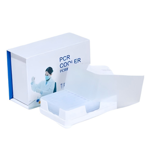 Boîte isotherme en plastique PCR à 96 trous pour basse température (-21°C) avec indication automatique de la température pour support de tubes PCR de 0,2 ml et 0,5 ml - Product Image 5