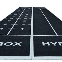 Maßgefertigter Farbiger Künstlicher Fitness-Teppich HRX LINE PRODUKTE Turf Sled Push Track Indoor-Sportboden Laufbahn
