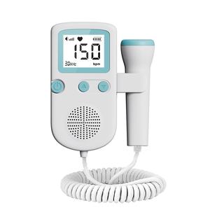 Moniteur de fréquence cardiaque à bas <span class=keywords><strong>prix</strong></span>, moniteur <span class=keywords><strong>Doppler</strong></span> fœtal portable de poche, moniteur cardiaque pour bébé - Product Image 4
