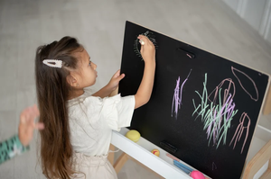 Chaise évolutrice et table d'activités pour enfants, ensembles de meubles pour salle de jeux préscolaire - Product Image 4