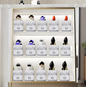 Organizador de Zapatos Ajustable TGYW, Transparente, Soporte para Zapatos, Ahorrador de Espacio, Estante Doble para Zapatos - Product Image 3