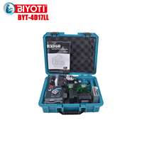 Niveau laser vert 4D 16 lignes BIYOTI DIY de qualité industrielle, haute précision, auto-nivelant, Li-Ion, pour béton, BYT-4D17LL, 1 an de garantie