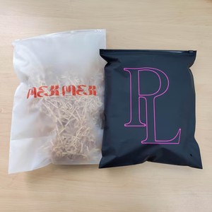 Custom Logo Printed Poly Mailer Bag <b>Waterproof</b> Self Adhesive Plastic Courier Shipping Mailing Bags For Bakery Apparel Packaging - Product Image 2