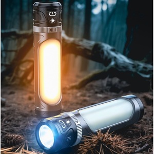 <b>Led</b> Camping Lantern Rechargeable Battery Aluminum Alloy Dimmable White <b>Light</b> Outdoor Portable Tent <b>Light</b> Magnetic <b>Work</b> Lamp - Product Image 4