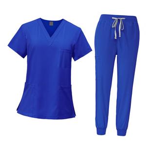 Set di Scrub da donna lavabile in lavatrice per abbigliamento da lavoro da infermiera per uso salone di bellezza - Product Image 3
