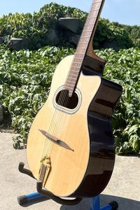 الصين Aiersi العلامة التجارية D حفرة الغجر الجاز الغيتار الصلبة أرشتوب شجرة التنوب أعلى الجسم روزوود الصلب سلسلة آلة موسيقية الصوتية - Product Image 3