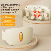 Nouvel appareil de massage abdominal entièrement automatique, ceinture chauffante de tonification abdominale rechargeable, masseur abdominal domestique